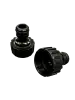 Garden tap connector with a thread 1" connection