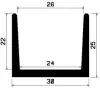 0667/EPDM65 Profile-U