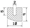 25459/EPDM65 Profile-U