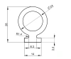 28x24/14mm, PVC 65, black, (1573 – ADJUSTED)