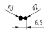 6.5 x 3/2 mm EPDM 80