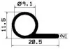 2203/not.silicone P-profile